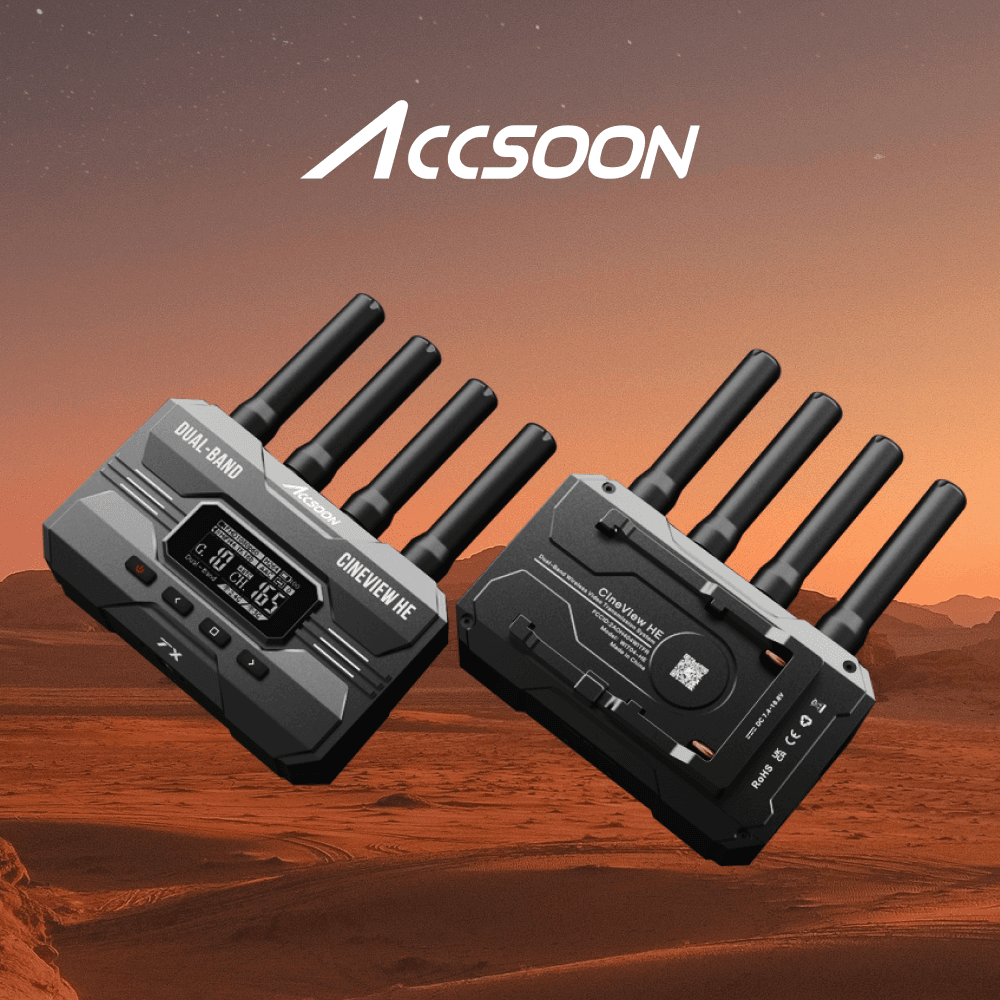 Accsoon Cineview HE 액순시네뷰 무선영상송수신기 세트