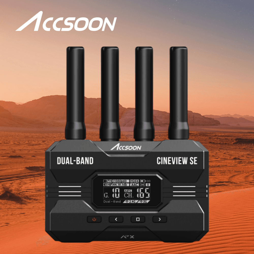 Accsoon Cineview 씨네뷰SE 무선 영상 송수신기 단품