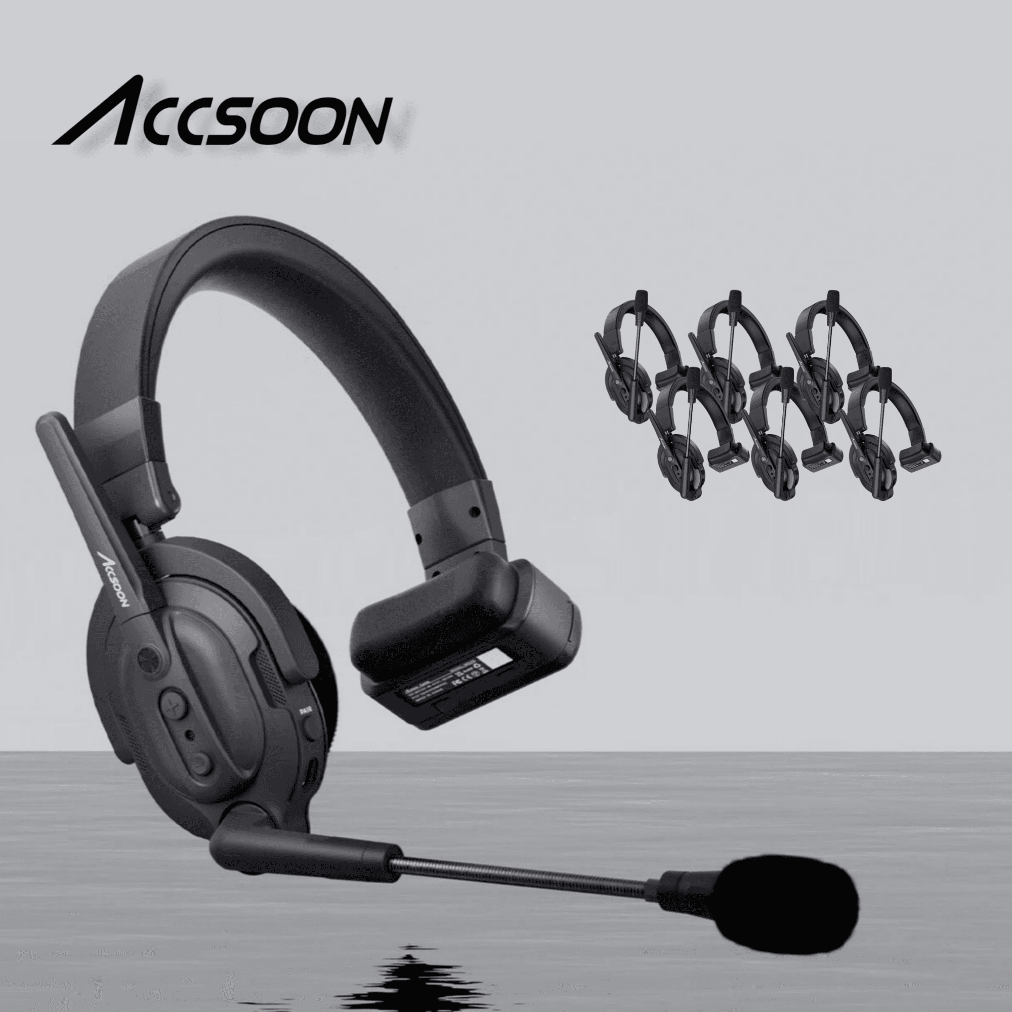 [락차xKOBA] Accsoon CoMo 7S 1H6R 무선 인터콤 시스템 인터컴 액순 코모