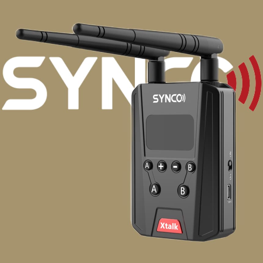 SYNCO Xtalk LINK 싱코 링크 무선 시스템 헤드셋 신호 부스트 팀 통신 채널