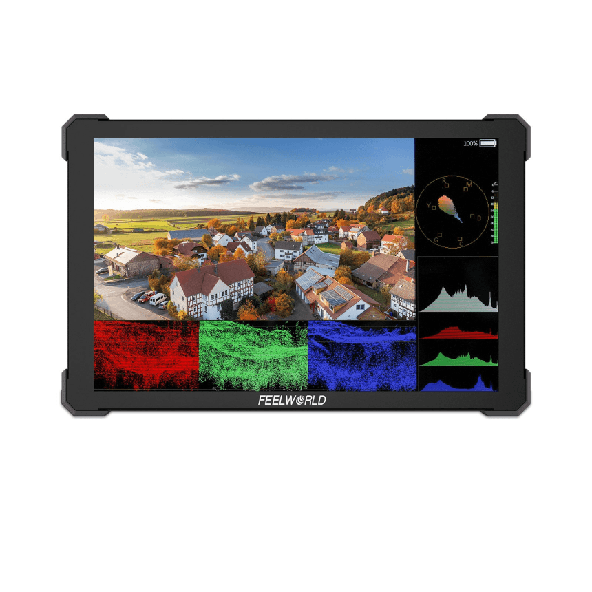 FEELWORLD 필월드 T10 10.1인치 500nit DSLR 카메라 필드 모니터