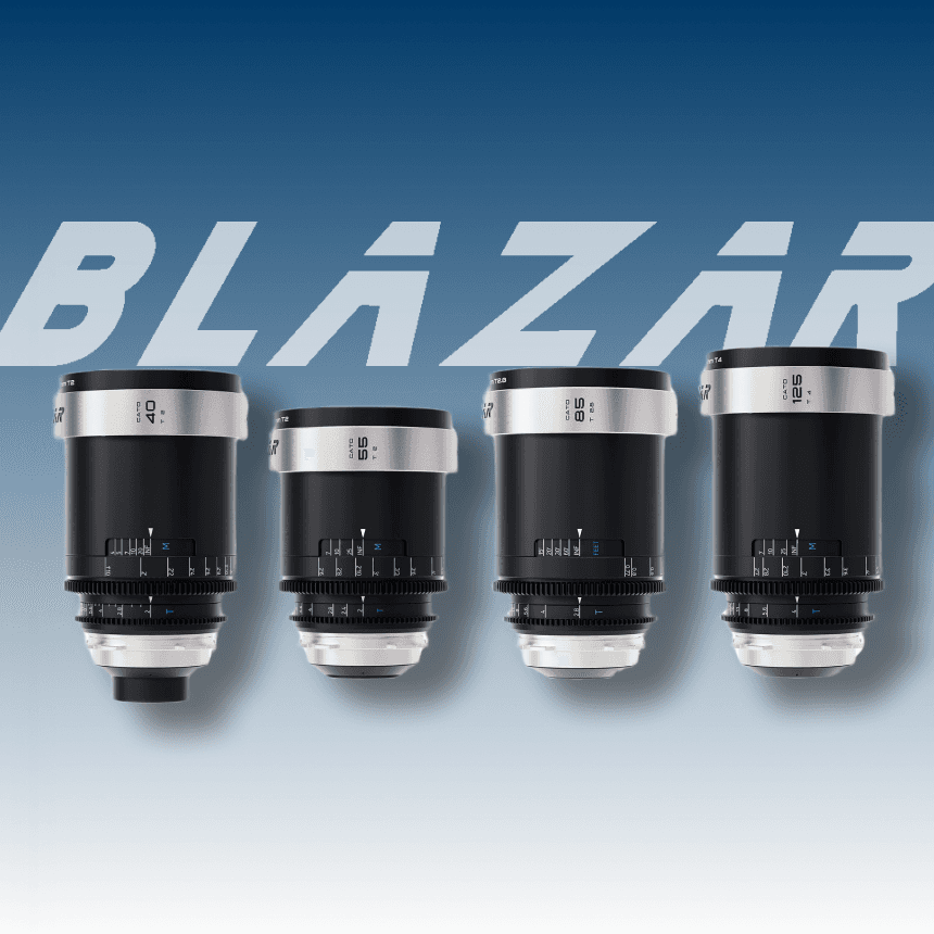 BLAZAR CATO 2X 풀 프레임 아나모픽 렌즈 40 55 85 125 4구세트