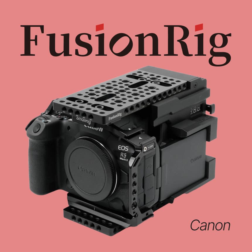 Fusionrig Canon R5 mk2 Mark II 카메라 케이지 씨네백 퓨전리그 캐논