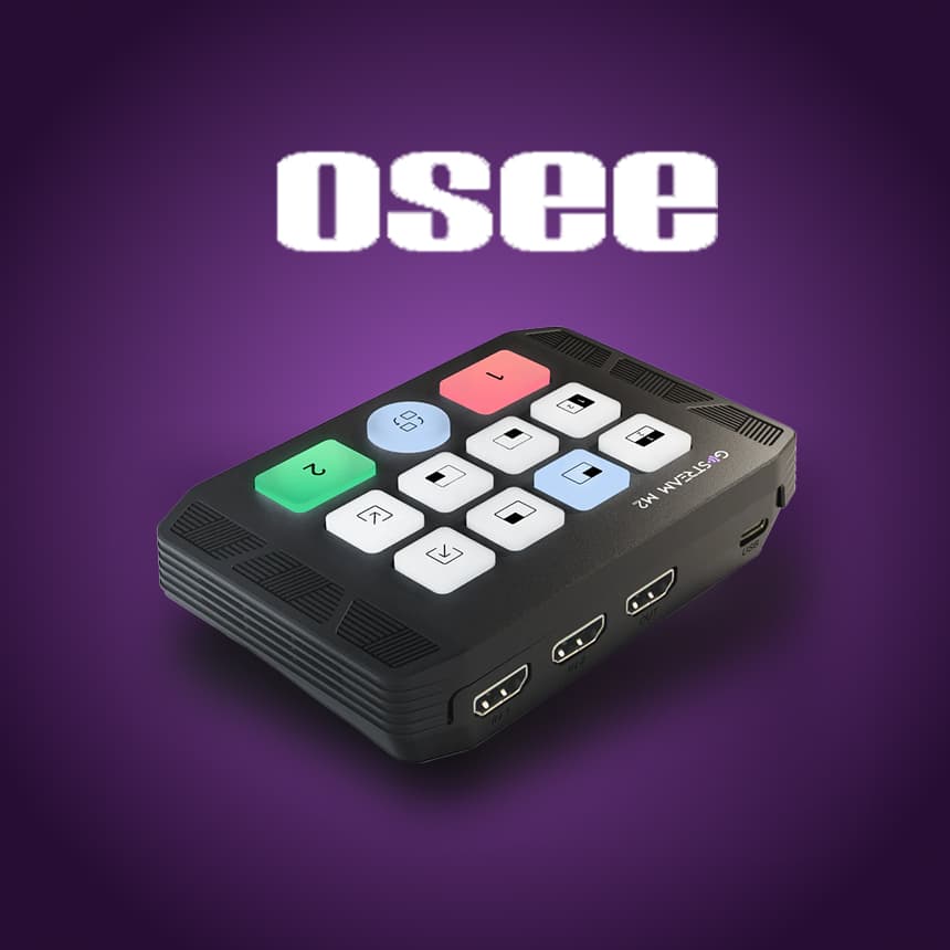 OSEE GoStream 고스트림 M2 듀얼 스트리밍 스위치