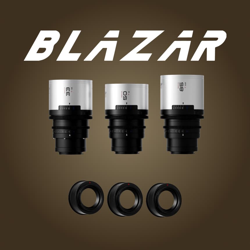 BLAZAR Remus M 아나모픽 풀프레임 33 50 85 3구세트 RF L마운트 1.5X