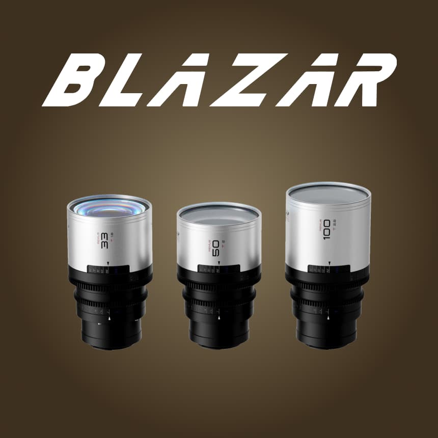 BLAZAR Remus M 아나모픽 풀프레임 33 50 100 3구세트 E마운트 1.5X