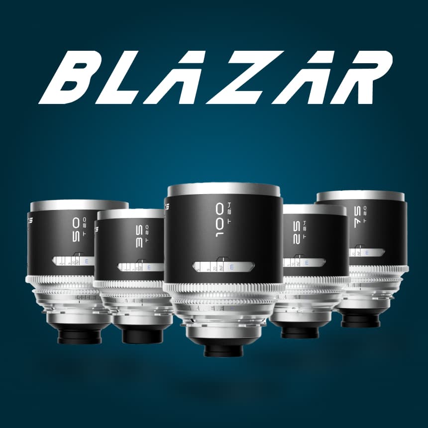 BLAZAR Mantis 1.33X 풀프레임 아나모픽 렌즈 5구세트
