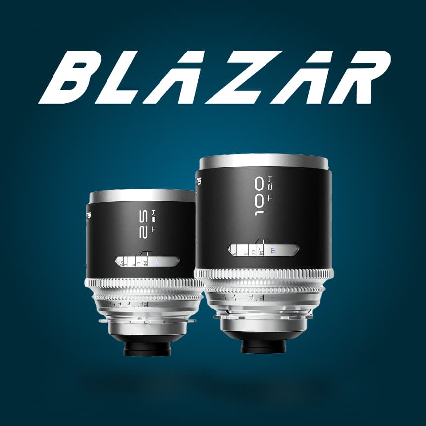 BLAZAR Mantis 1.33X 풀프레임 아나모픽 렌즈 2구세트 T2.4
