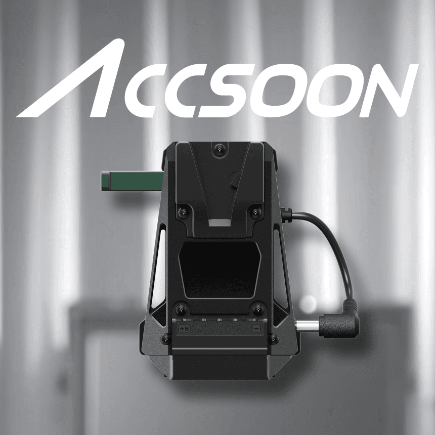 Accsoon 액순 V-Lock Adaptor 어댑터 카메라 송신기 악세사리