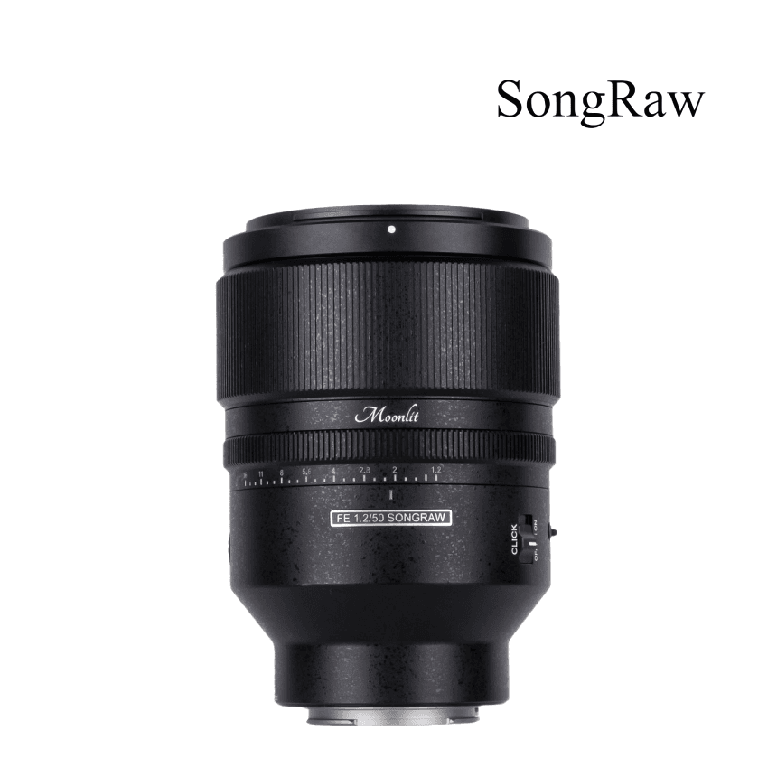 SongRaw AF 50mm F1.2 풀프레임 자동 초점 카메라 렌즈 쏭로우 문릿